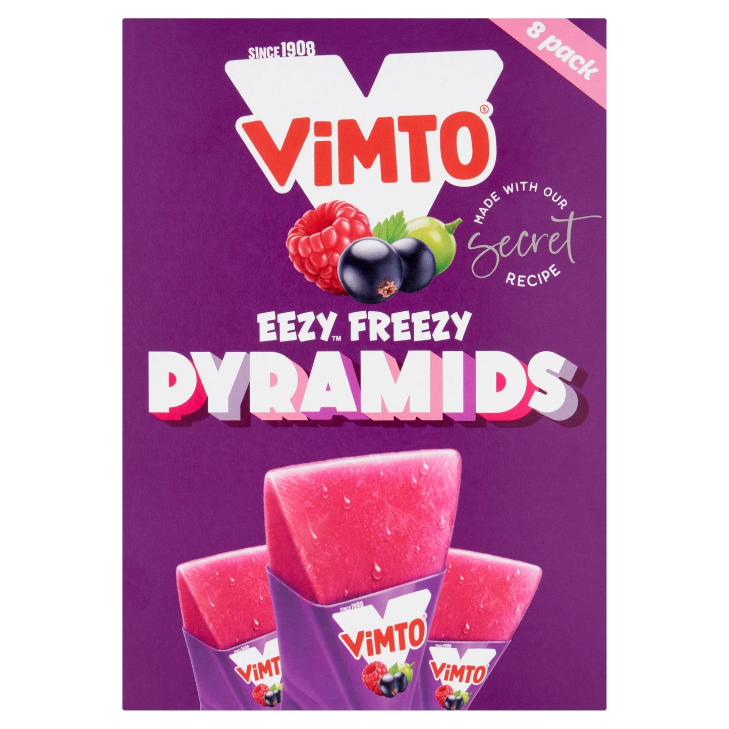 Eezy Freezy Pyramids 8x62ml by VIMTO
