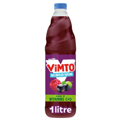 No Added Sugar Squash 1 Litre by VIMTO