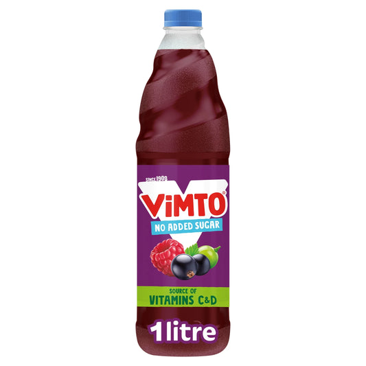 No Added Sugar Squash 1 Litre by VIMTO