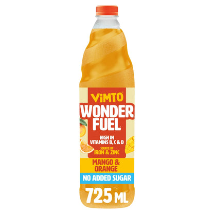 Wonderfuel Mango & Orange Squash 725ml by VIMTO