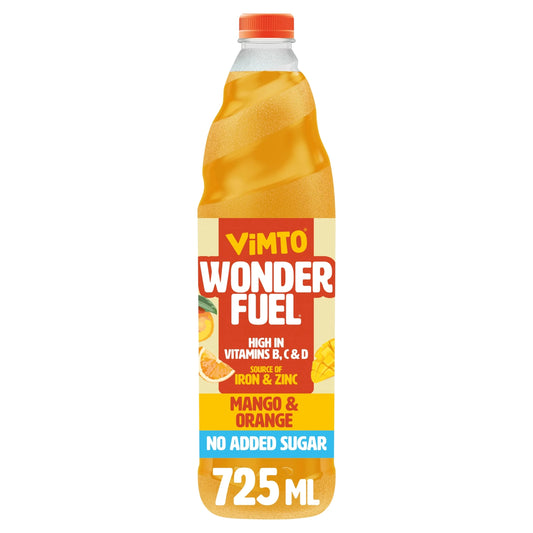 Wonderfuel Mango & Orange Squash 725ml by VIMTO