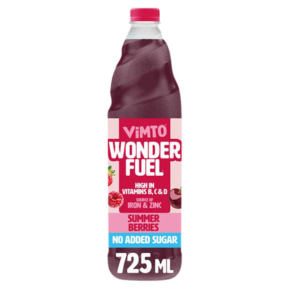 Wonderfuel Summer Berries Squash 725ml by VIMTO