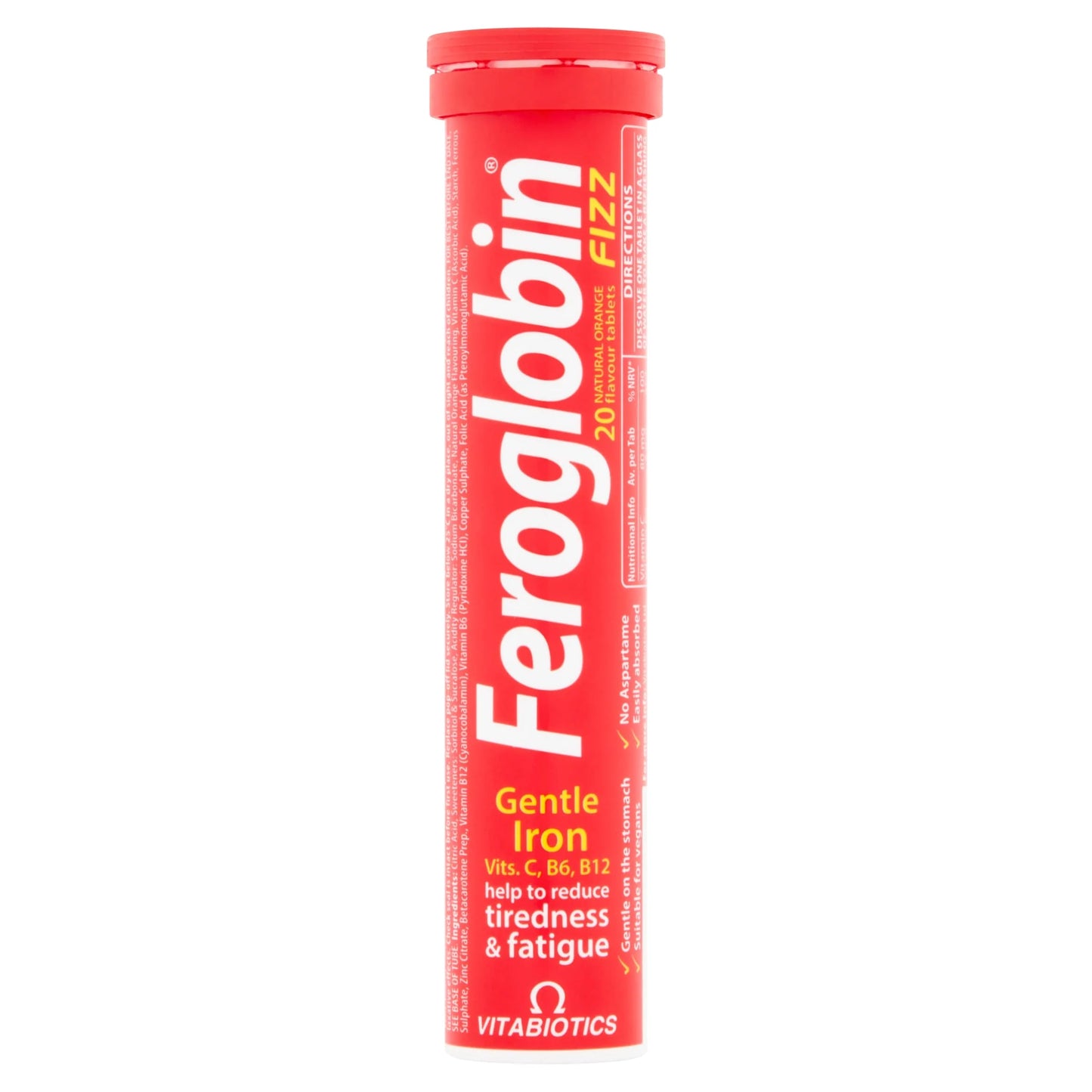 Feroglobin Fizz Iron Tablets - by VITABIOTICS