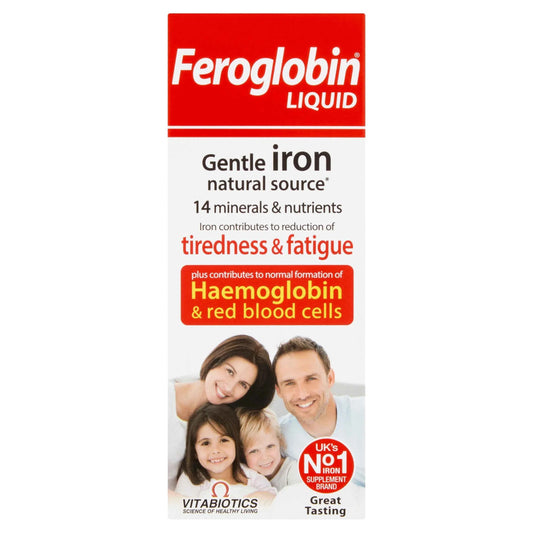 Feroglobin Liquid With Iron, by VITABIOTICS