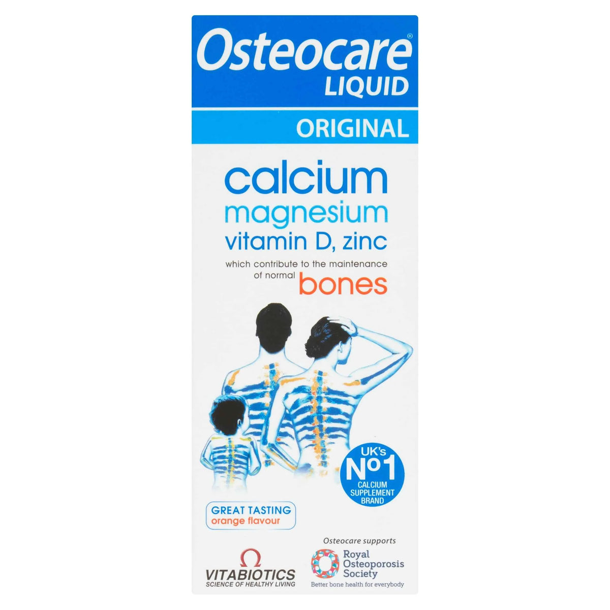 Osteocare Liquid Calcium by VITABIOTICS