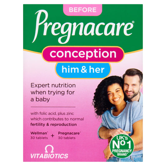 Pregnacare Him & Her Conception by VITABIOTICS