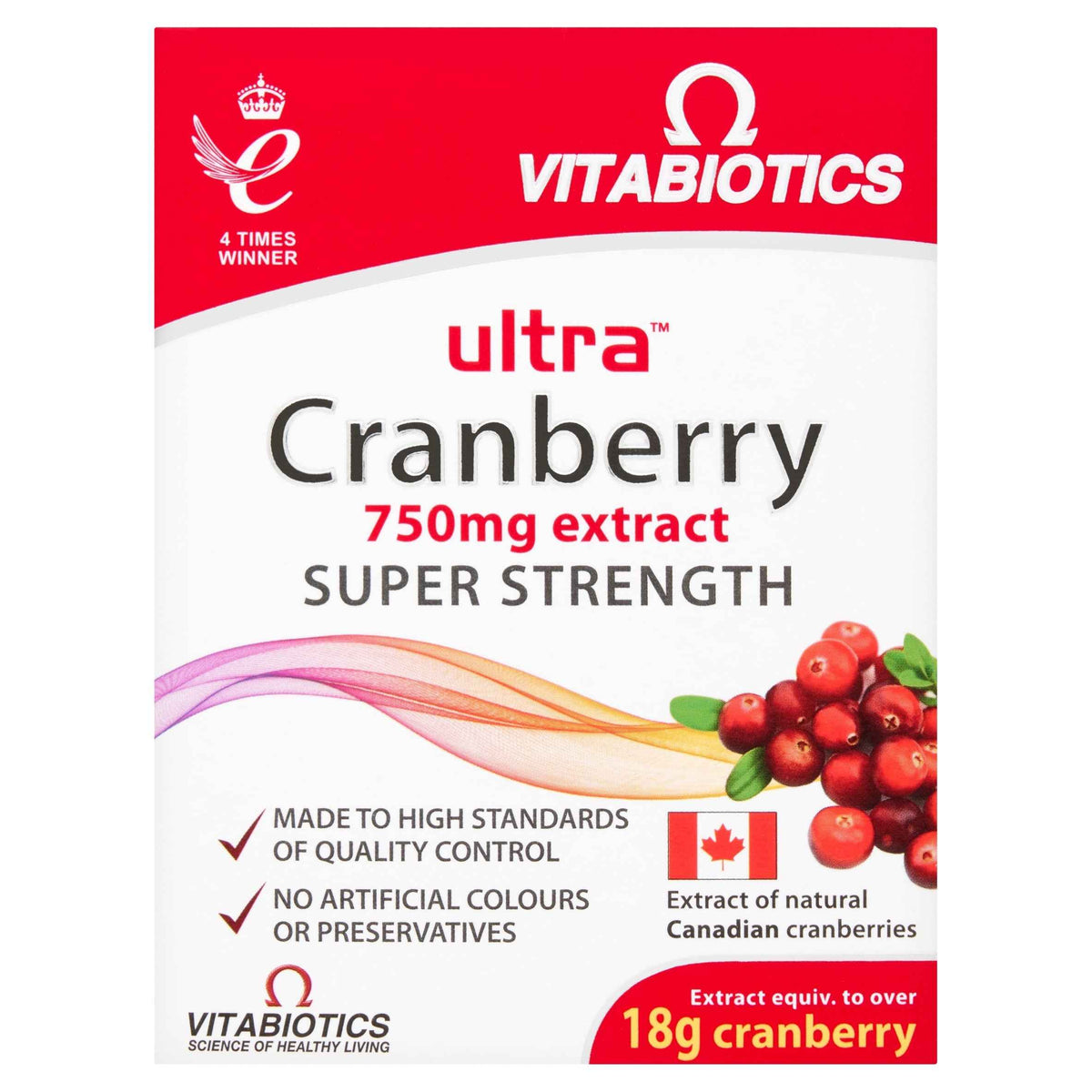 Ultra Cranberry Extract Tablets by VITABIOTICS