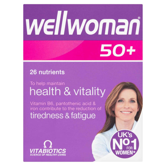 Wellwoman 50+ Advanced Vitamin & by VITABIOTICS