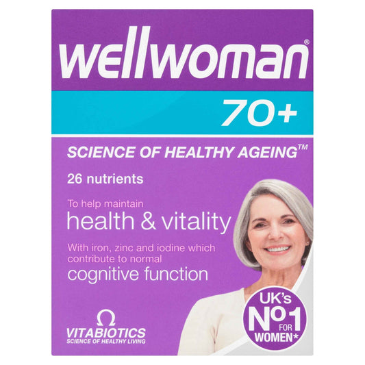 Wellwoman 70+ Advanced Vitamin & by VITABIOTICS