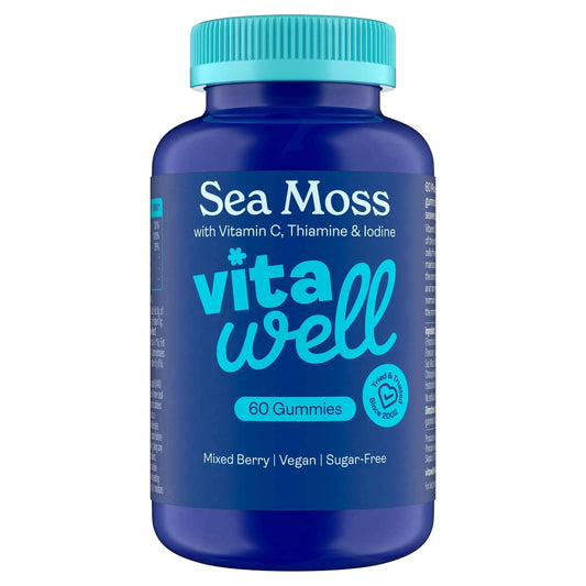 Mixed Berries Sea Moss Gummies 60s by VITAWELL