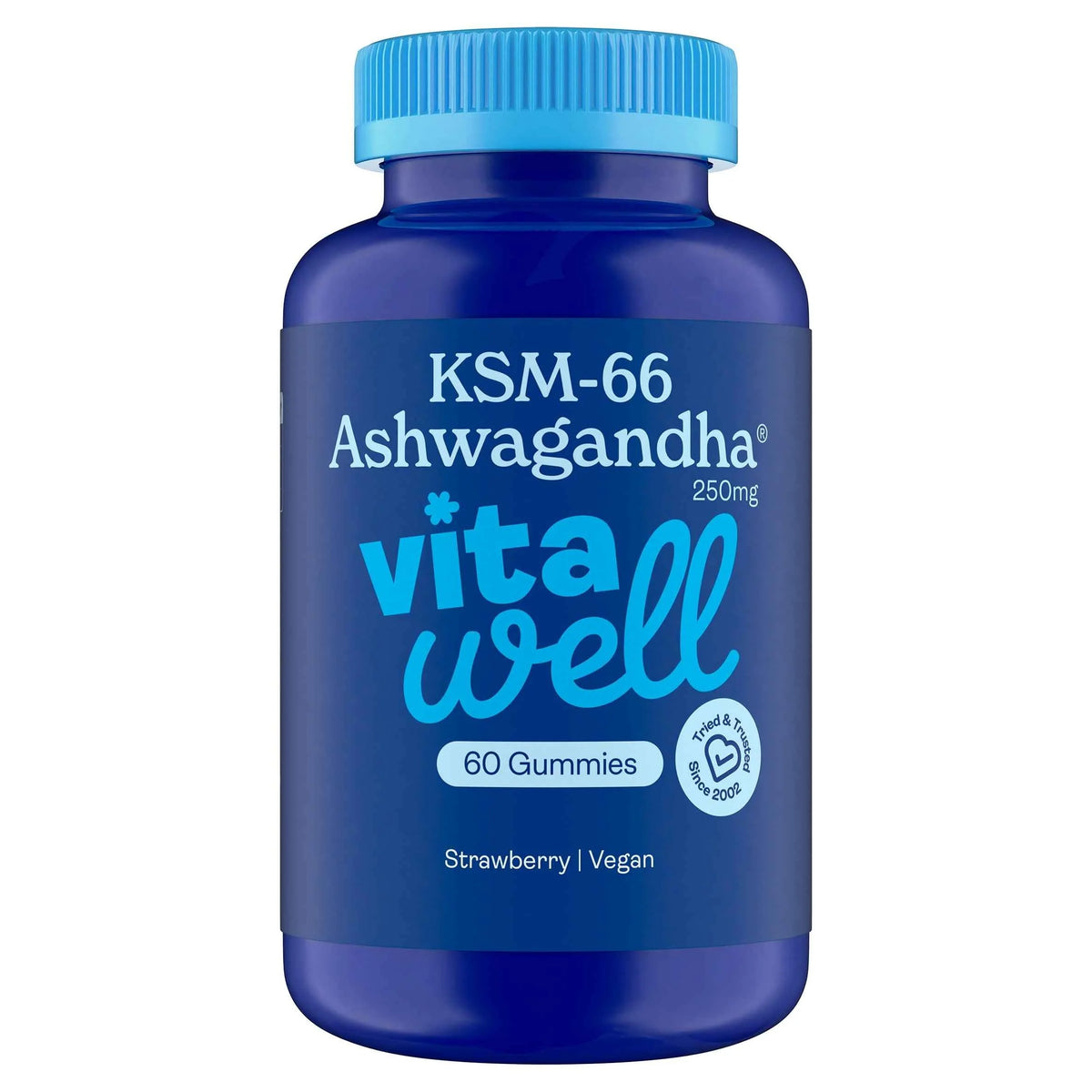 Roots Ksm-66 Ashwagandha Strawberry Gummies 60s by VITAWELL