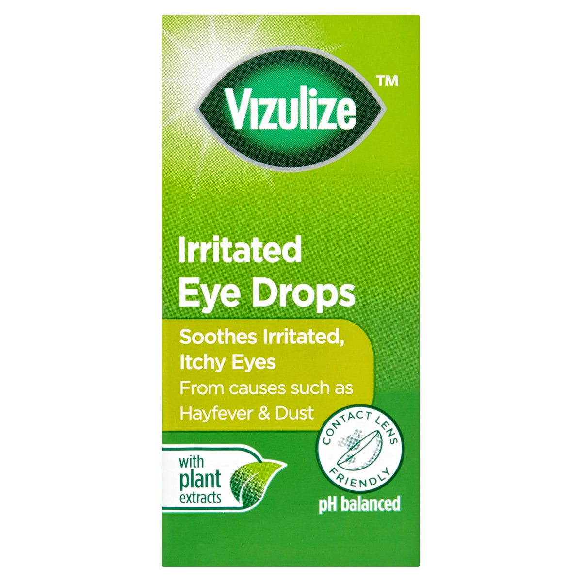 Irritated Eye Drops 10ml by VIZULIZE