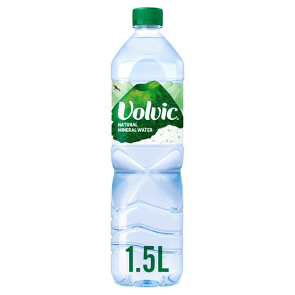 Natural Bottled Mineral Still Water by VOLVIC