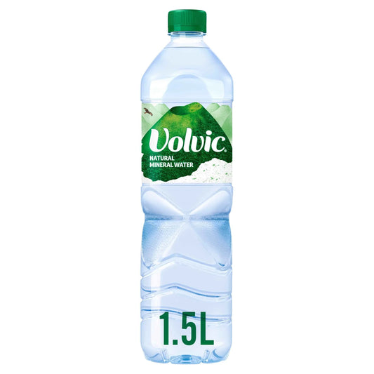 Natural Bottled Mineral Still Water by VOLVIC