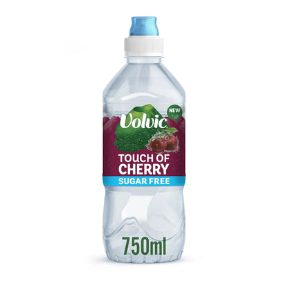 Touch Of Cherry Sugar Free Flavoured by VOLVIC at The British Vault