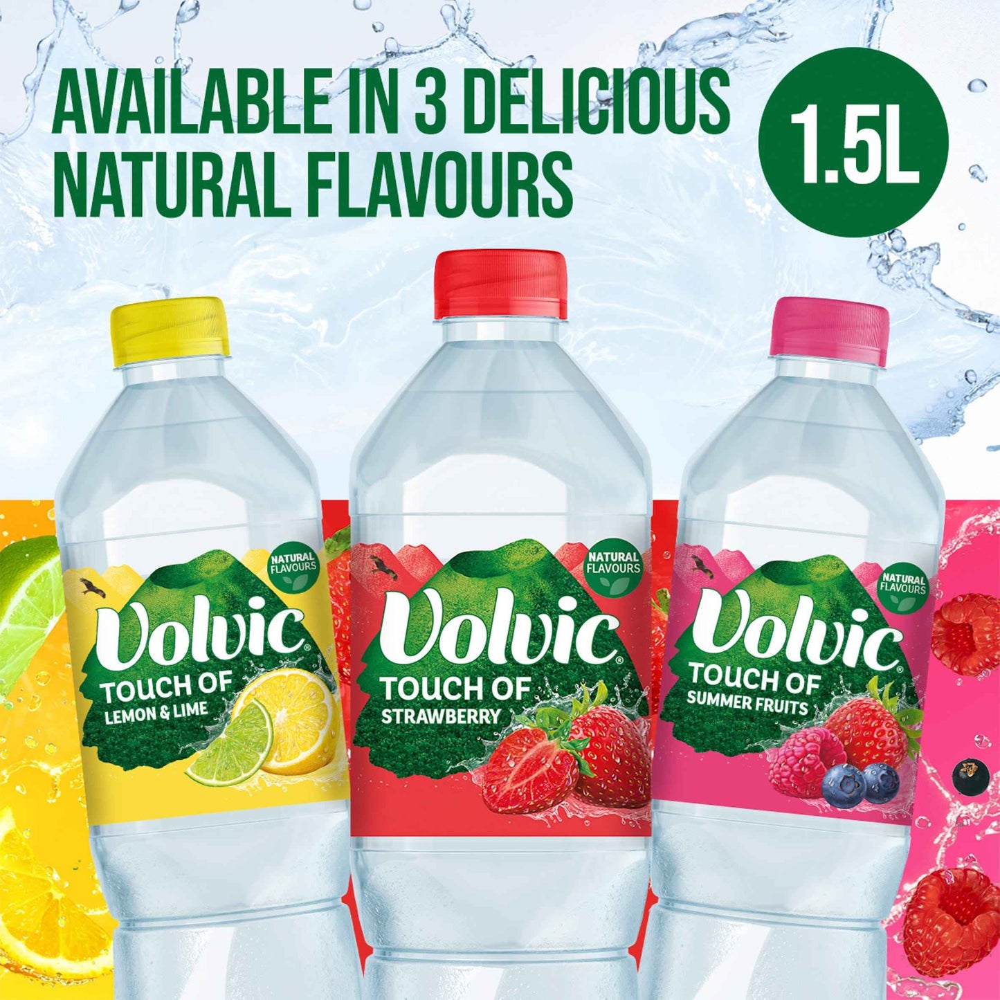 Touch Of Fruit Lemon & Lime Still by VOLVIC
