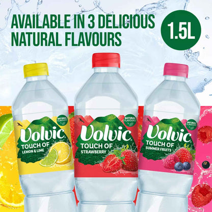 Touch Of Fruit Strawberry Still by VOLVIC