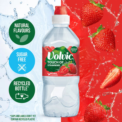 Touch Of Fruit Strawberry Still Flavoured Water 750ml by VOLVIC