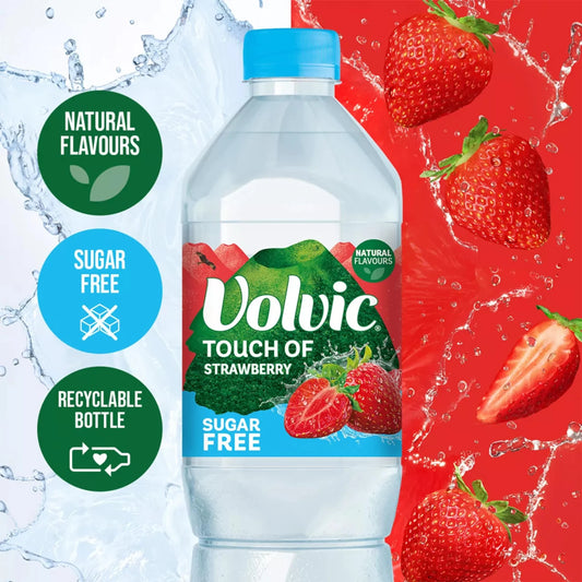 Touch Of Fruit Strawberry Sugar Free by VOLVIC