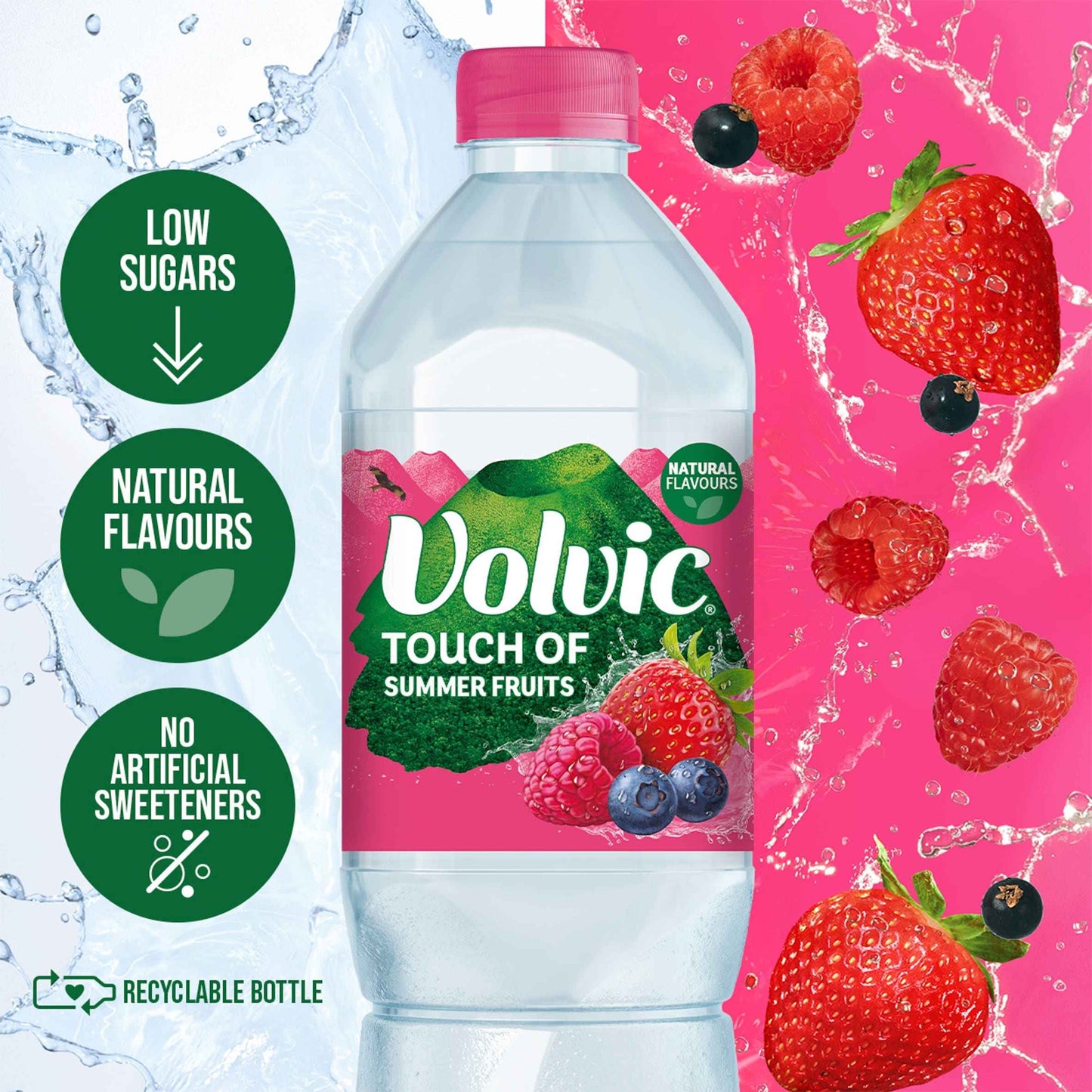 Touch Of Fruit Summer Fruits Still by VOLVIC