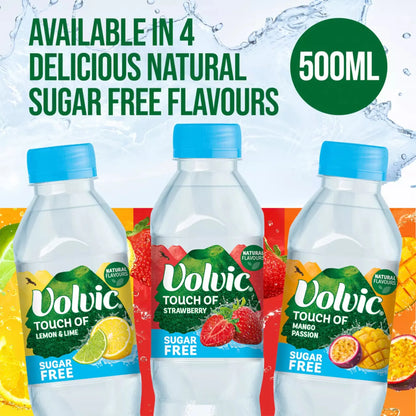 Touch Of Lemon & Lime Sugar Free by VOLVIC at The British Vault