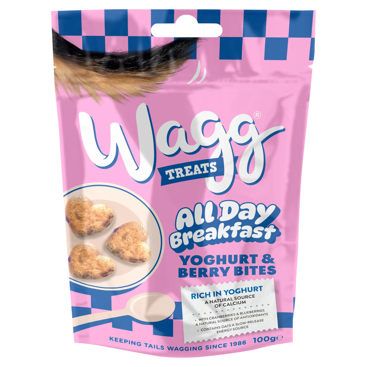 Dog Food Breakfast Yoghurt & Berries by Wagg at The British Vault