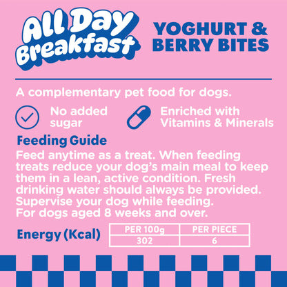 Dog Food Breakfast Yoghurt & Berries by Wagg at The British Vault