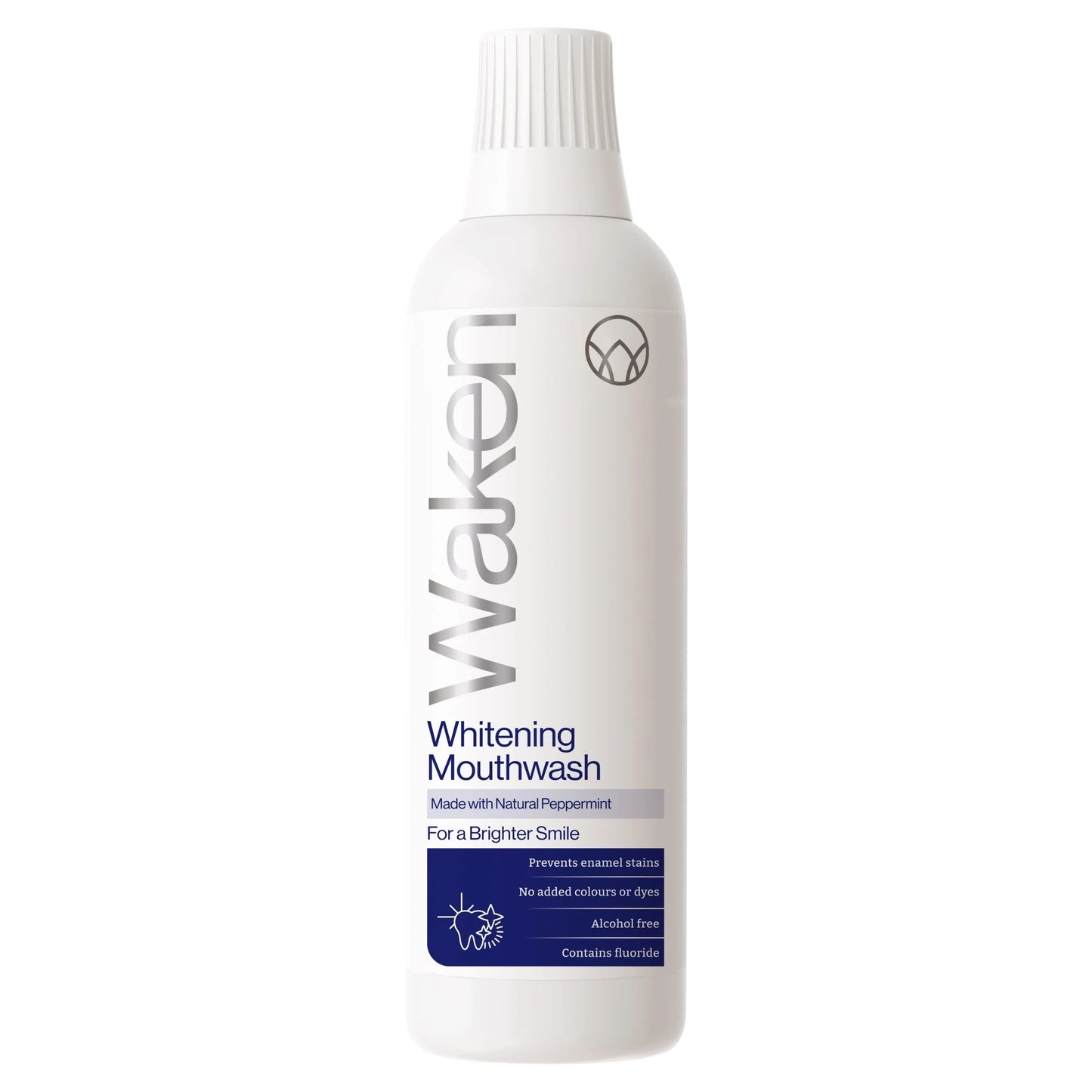 Mouthwash Whitening Peppermint 500ml by Waken