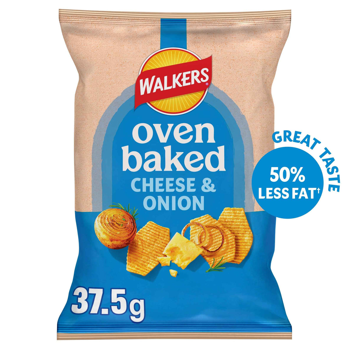 Baked Cheese & Onion Grab Bag Crisps by WALKERS