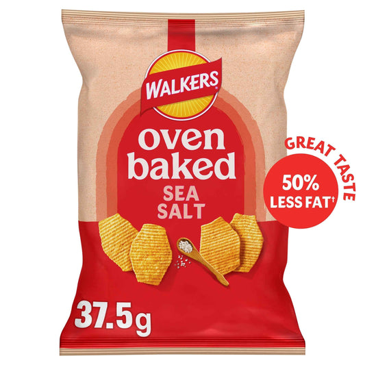 Baked Crisps - Sea Salt 37.5g by WALKERS