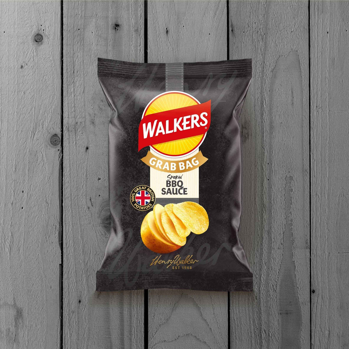 Bbq Grab Bag Crisps 45g by WALKERS
