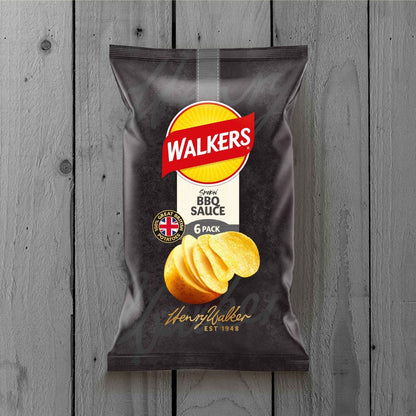 Bbq Multipack Crisps 6 X 25g by WALKERS