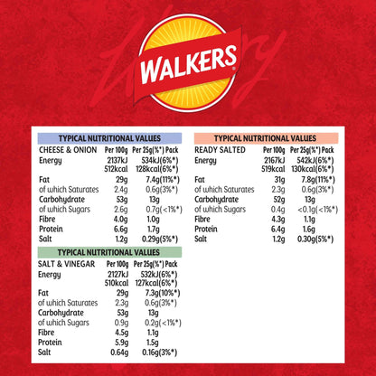 Classic Variety Multipack Crisps 6x25g by WALKERS
