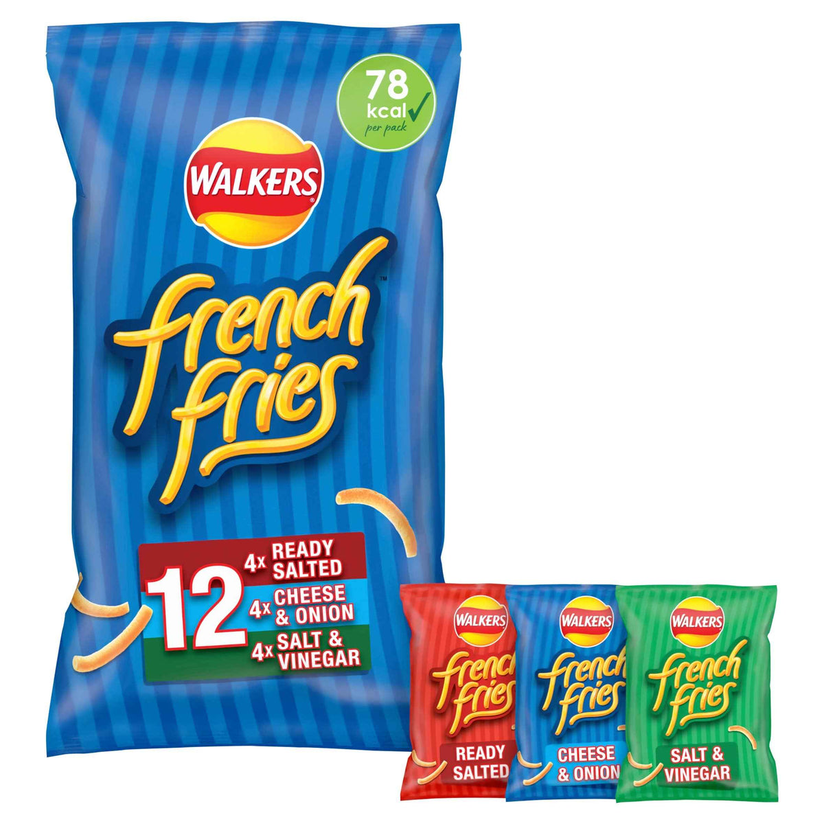 French Fries Variety Multipack Crisps by WALKERS