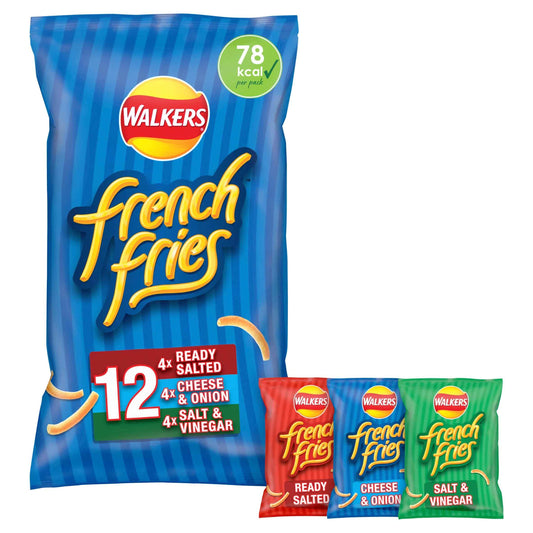 French Fries Variety Multipack Crisps by WALKERS