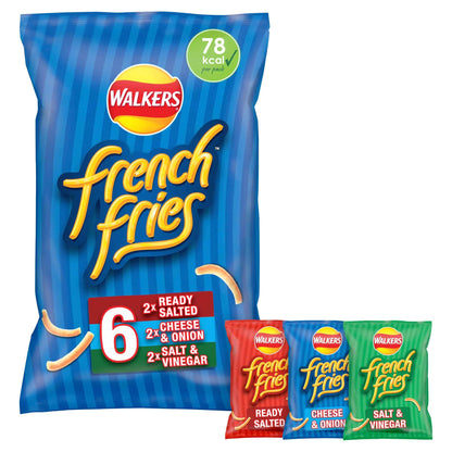 French Fries Variety Multipack Crisps by WALKERS