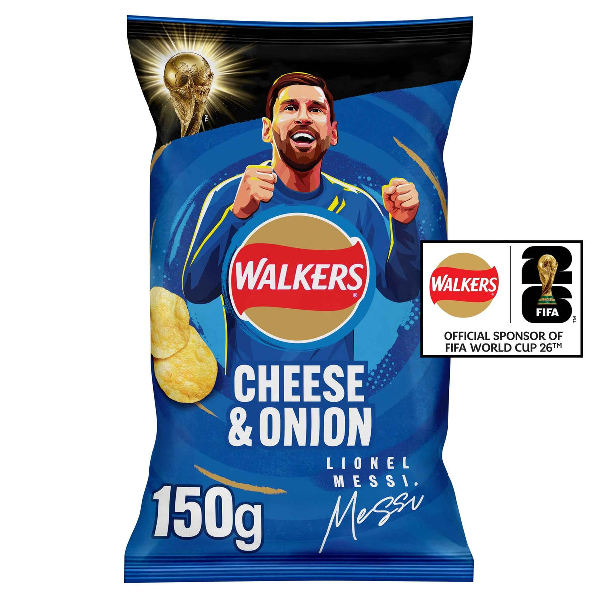 Glorious Cheese & Onion Flavour by WALKERS