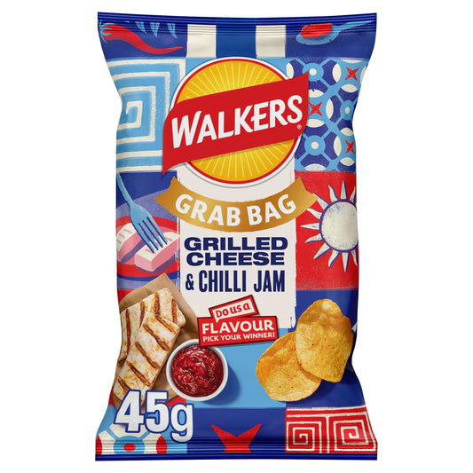 Grilled Cheese & Chilli Jam Potato by WALKERS at The British Vault
