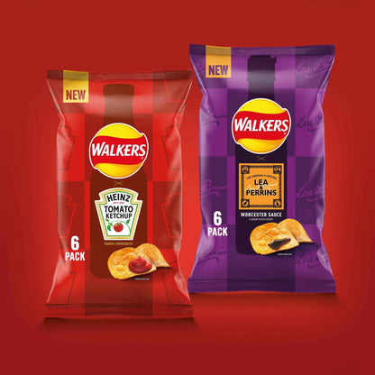 Heinz Tomato Ketchup Multipack Crisps by WALKERS