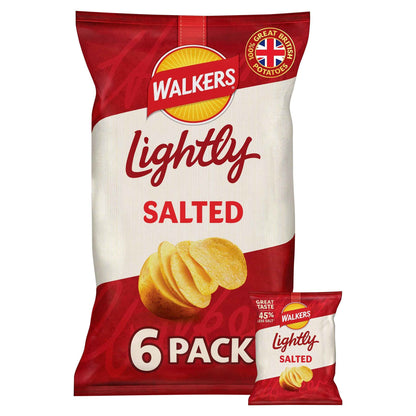 Lightly Salted 6x25g by WALKERS
