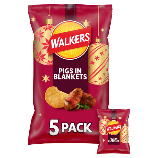 Limited Edition Festive Pigs In by WALKERS at The British Vault