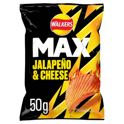 Jalapeno & Cheese 50g by WALKERS MAX
