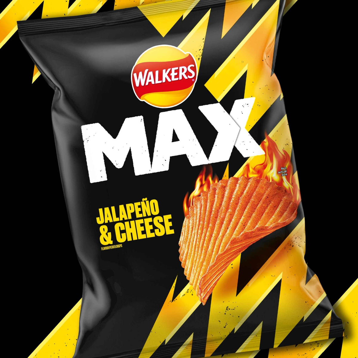 Jalapeno & Cheese 50g by WALKERS MAX