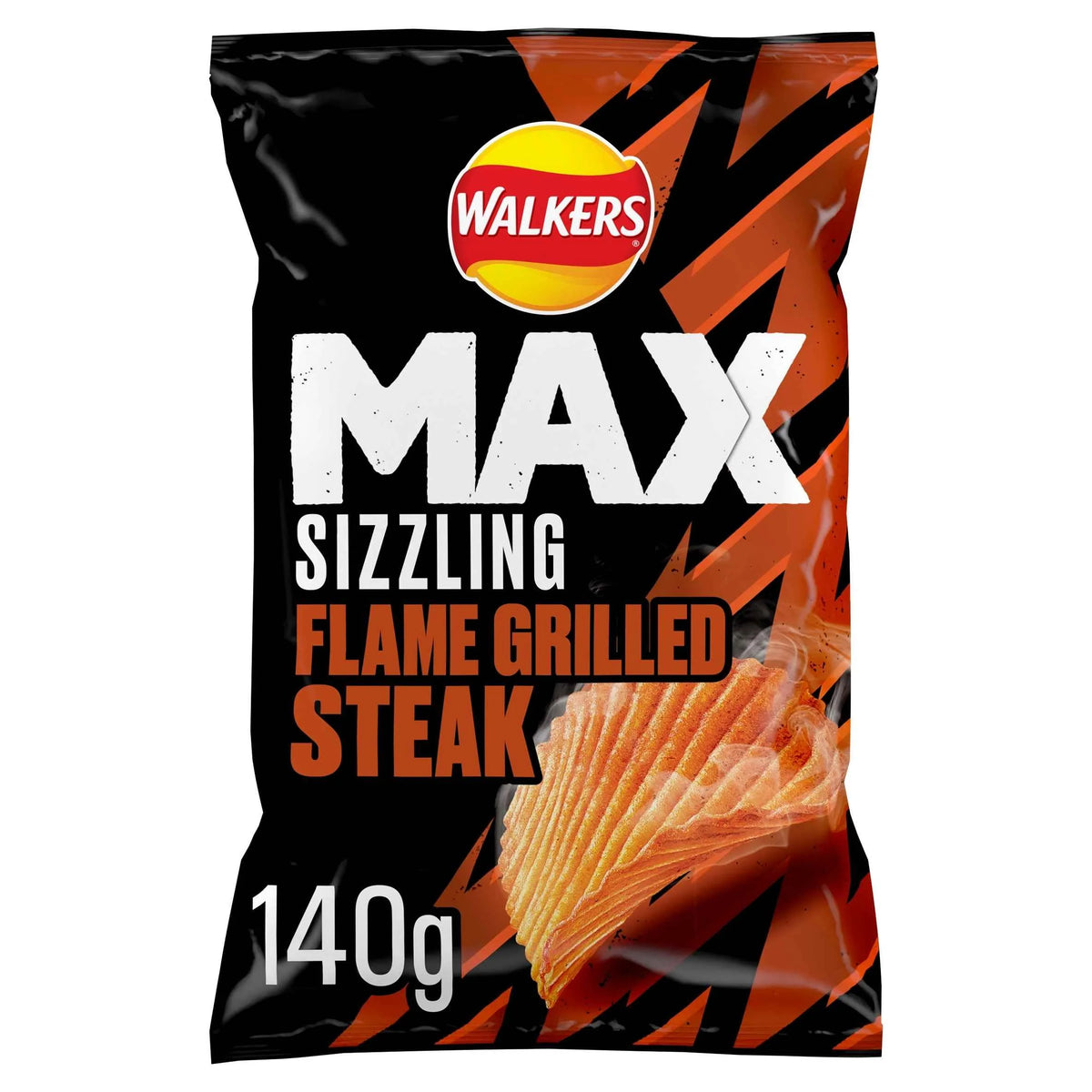 Sizzling Flame Grilled Steak 140g by WALKERS MAX