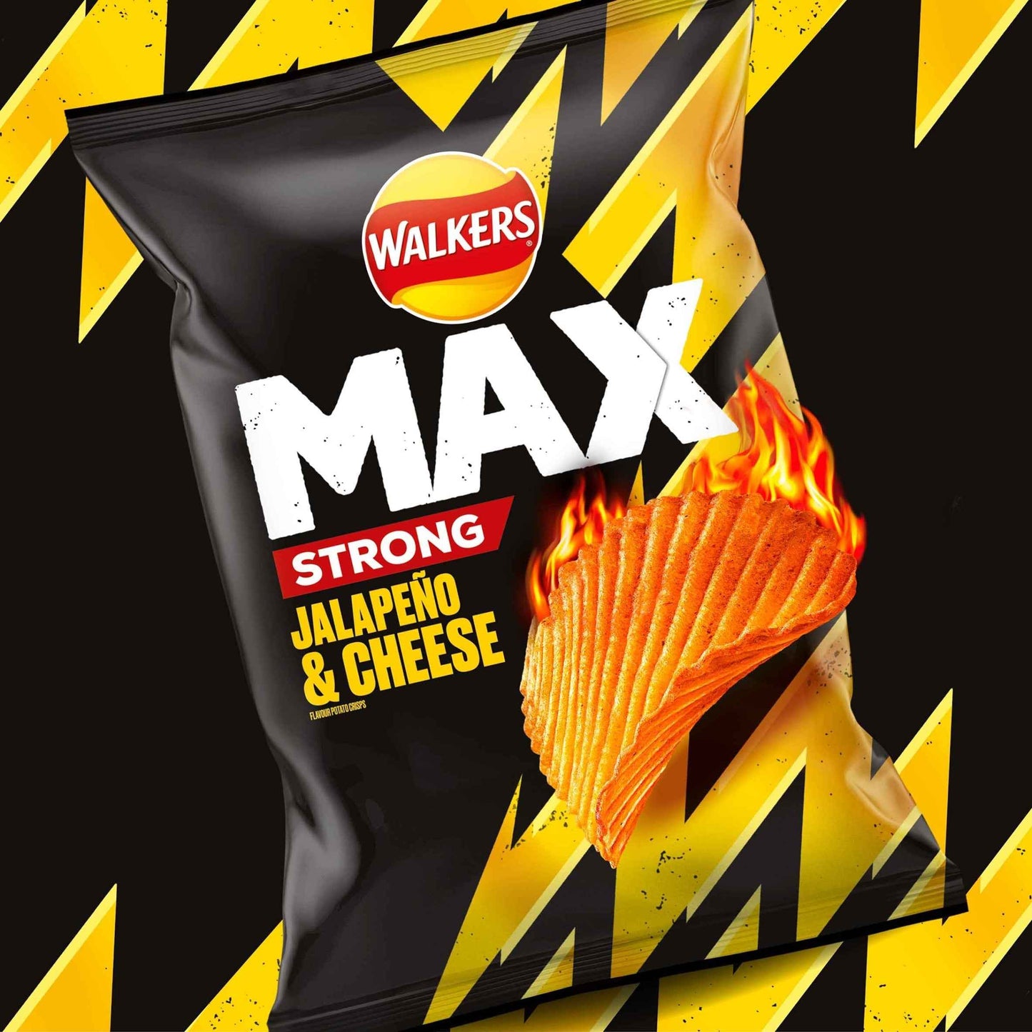 Strong Jalapeño & Cheese Sharing by WALKERS MAX