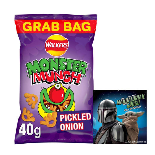 Monster Munch Pickled Onion Crisps 40g by WALKERS