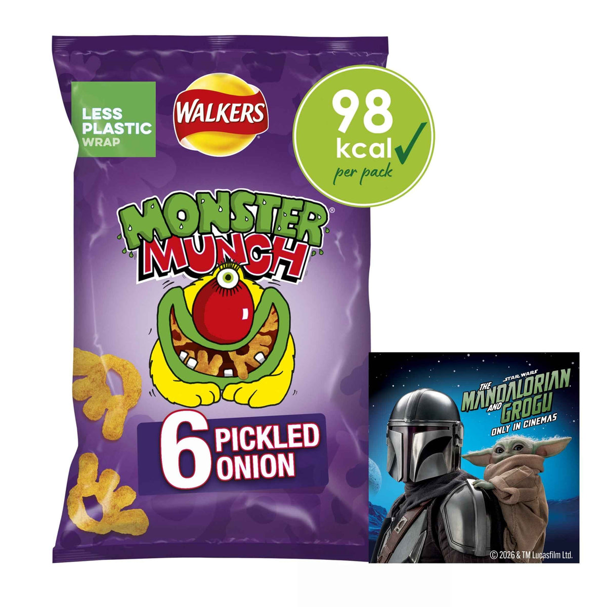 Monster Munch Pickled Onion Multipack by WALKERS