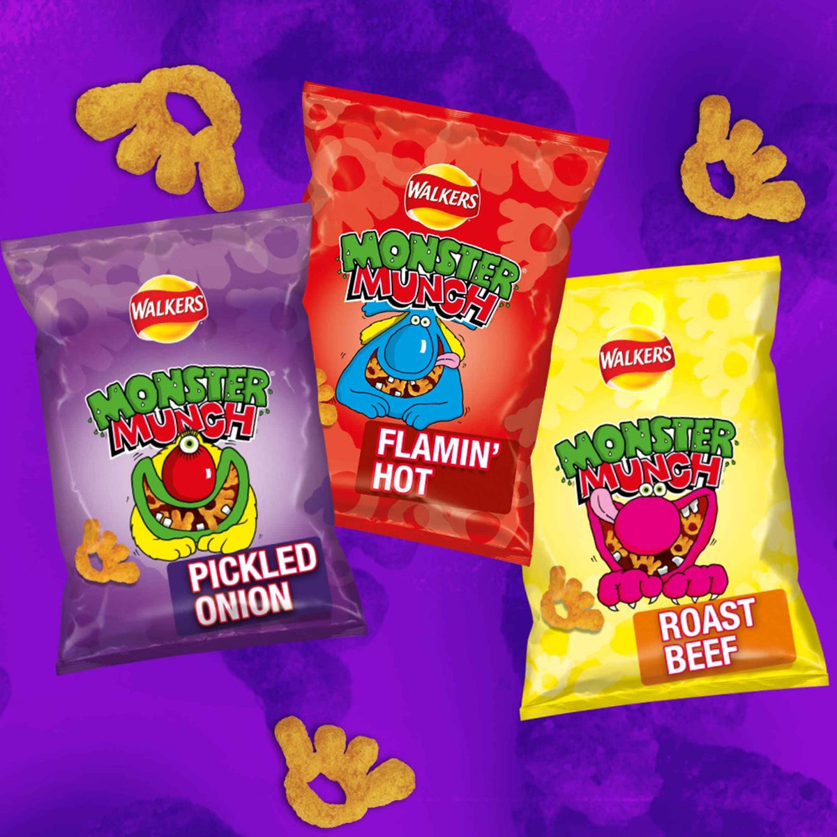 Monster Munch Pickled Onion Multipack by WALKERS