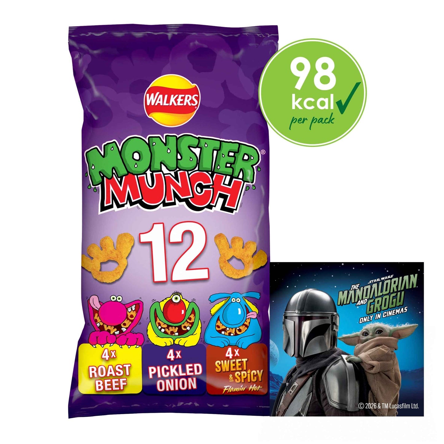 Monster Munch Variety Multipack by WALKERS