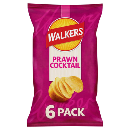 Prawn Cocktails Multipack Crisps 6 X by WALKERS